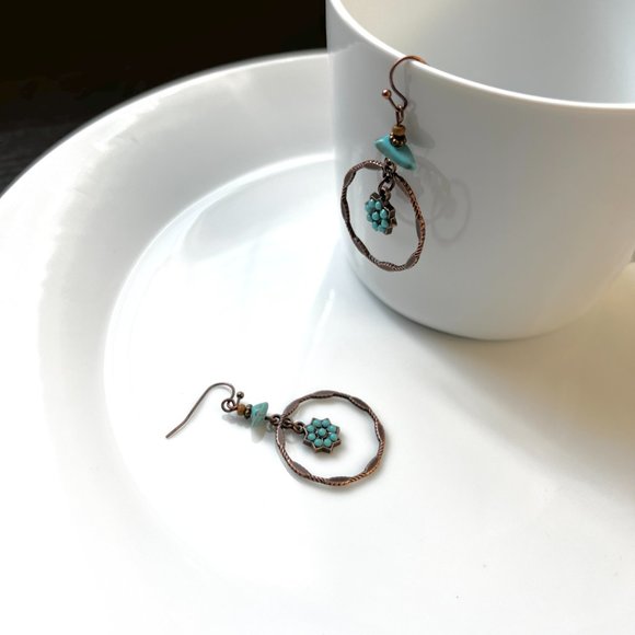NEW Turquoise Earrings - Picture 2 of 4